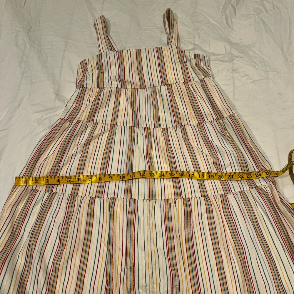 Madewell sleeveless striped cotton dress - Picture 5 of 6
